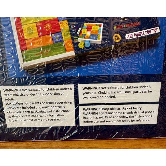 The Purple Cow Crazy Scientist Advent Calendar Daily Experiments Science READ - Picture 7 of 7